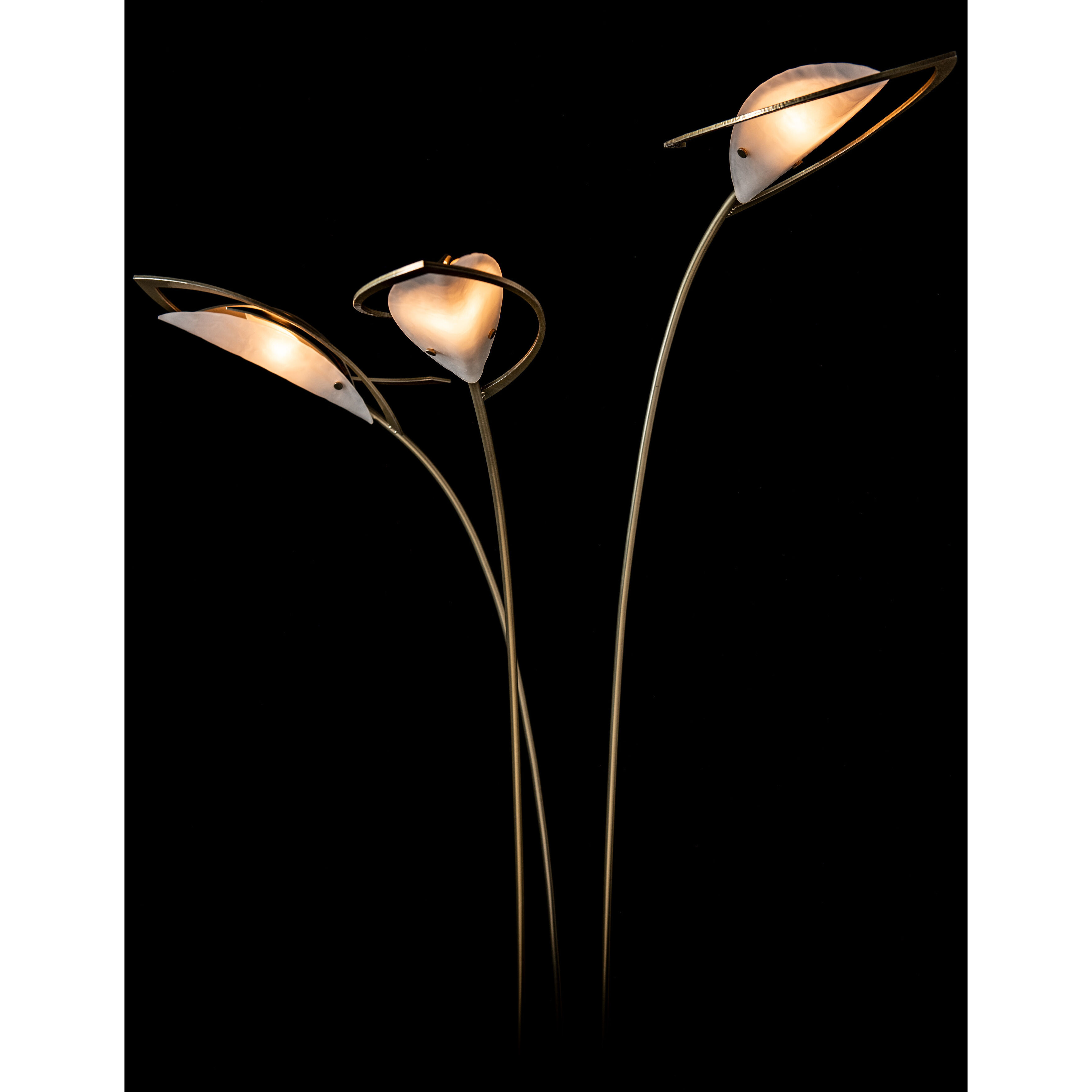 Aerial 79.4 inch 60.00 watt Soft Gold Torchiere Portable Light