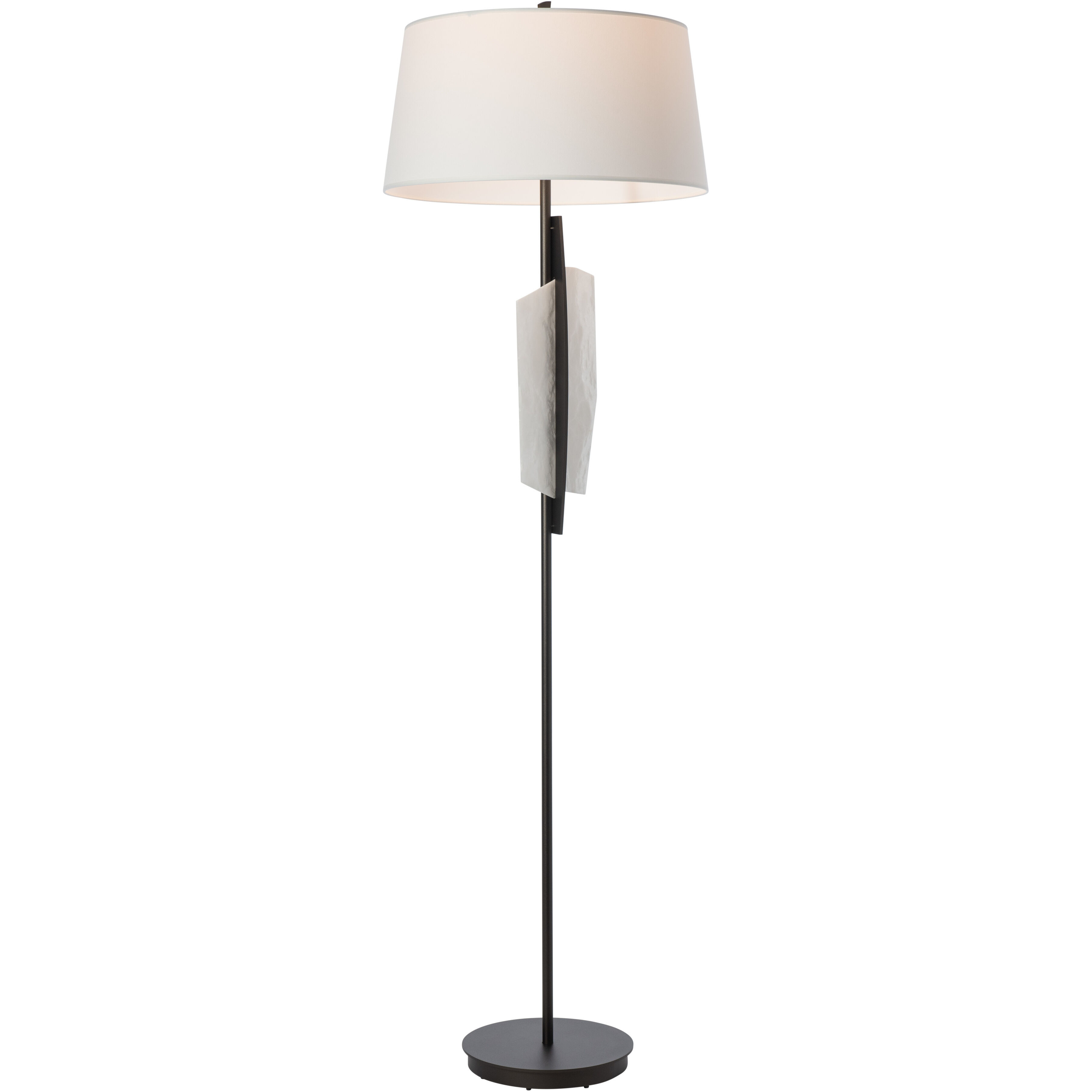 Volterra 73.6 inch 60.00 watt Vintage Platinum Floor Lamp Portable Light