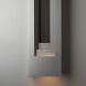 Art + Alchemy Procession 2 Light 27.5 inch Coastal Burnished Steel with Coastal Black Outdoor Wall Light - Open Box