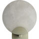 Callisto 1 Light 10 inch Modern Brass ADA Sconce Wall Light