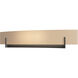 Axis 2 Light 28 inch Oil Rubbed Bronze Sconce Wall Light in Sand, Large