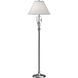 Forged Leaves and Vase 56 inch 150 watt Sterling Floor Lamp Portable Light in Natural Anna