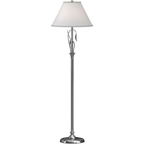 Forged Leaves and Vase 56 inch 150 watt Sterling Floor Lamp Portable Light in Natural Anna