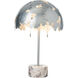 Pangea 23.1 inch 60.00 watt Ink Table Lamp Portable Light in Lilac Marble, Dome