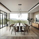 Lyric 5 Light 30.5 inch Sterling Multi-Light Pendant Ceiling Light