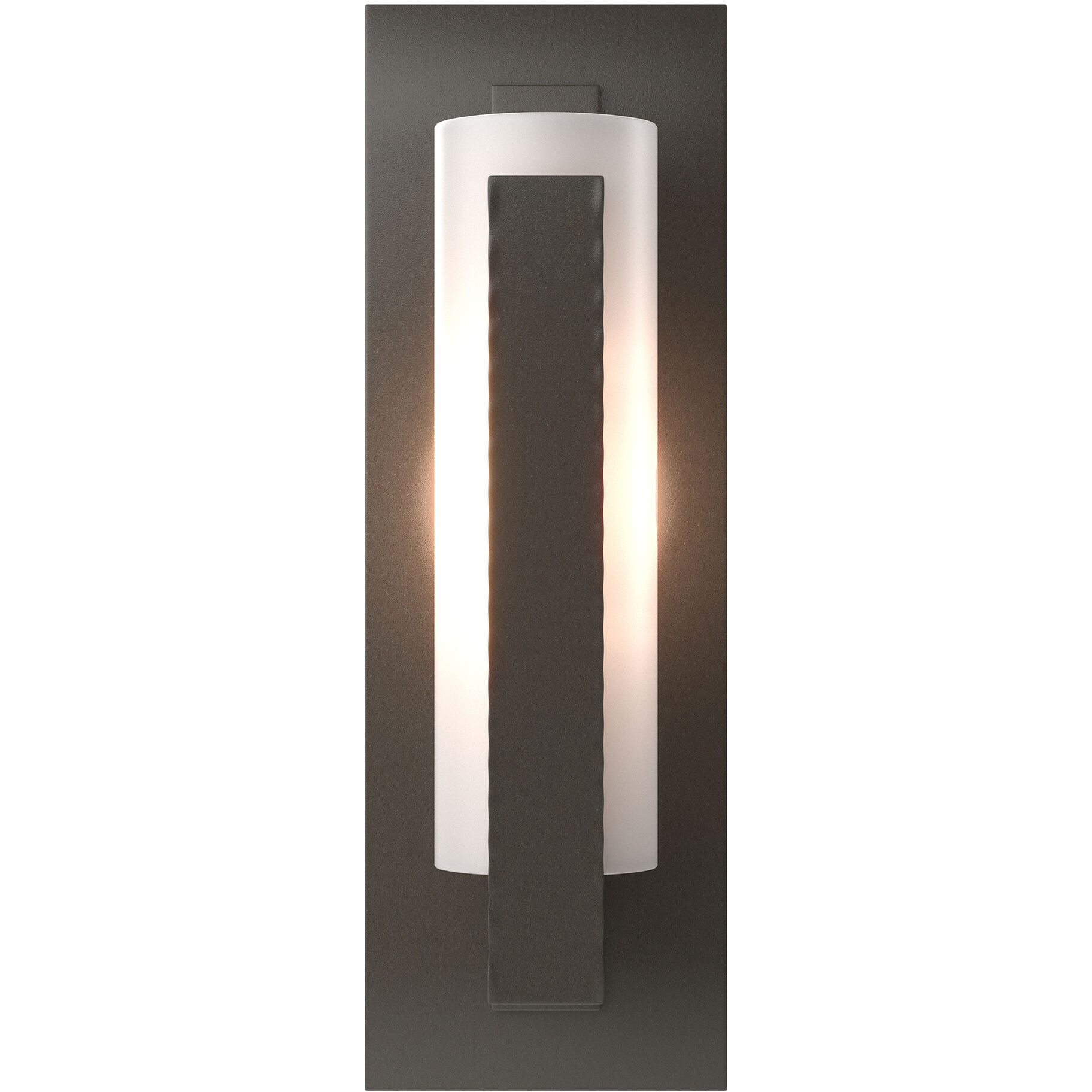 Forged Vertical Bar 1 Light 5 inch Dark Smoke ADA Sconce Wall Light