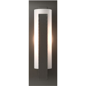 Forged Vertical Bar 1 Light 5 inch Dark Smoke ADA Sconce Wall Light