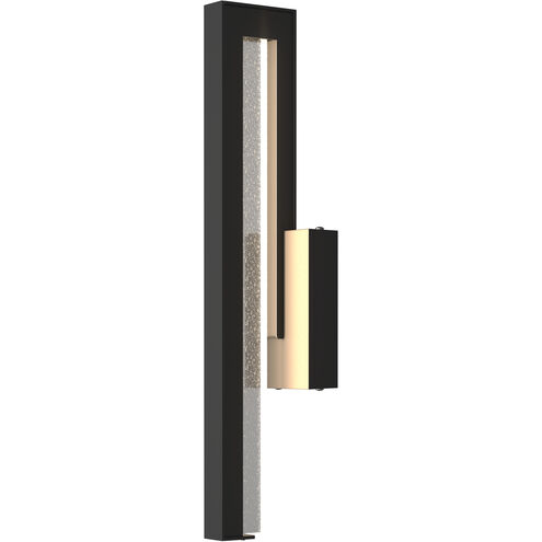 Edge LED 20.3 inch Coastal Black Outdoor Sconce, Medium