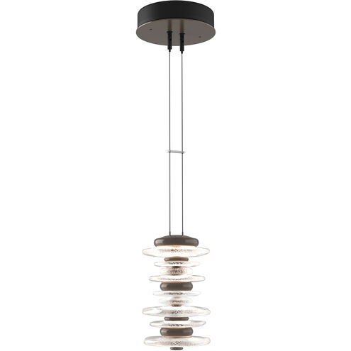 Cairn LED 6 inch Bronze Mini Pendant Ceiling Light, Large