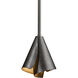 Mobius 1 Light 5 inch Dark Smoke Mini Pendant Ceiling Light