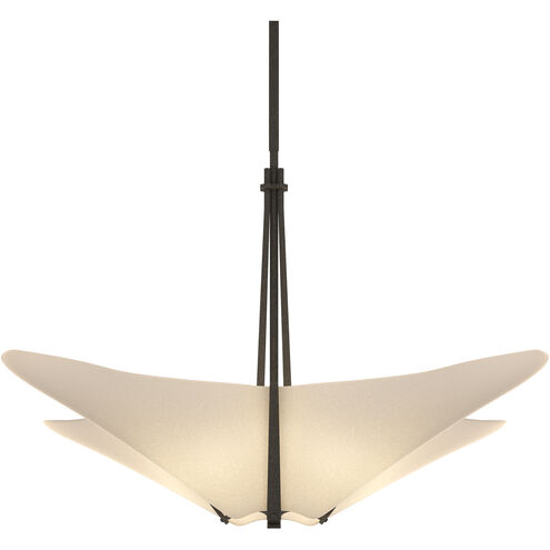 Kirigami 4 Light 23.7 inch Natural Iron Pendant Ceiling Light