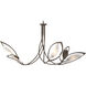 Aerial 5 Light 47.5 inch Bronze Pendant Ceiling Light
