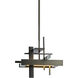 Planar LED 12.1 inch Dark Smoke Pendant Ceiling Light, Small