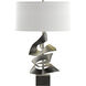 Gallery Twofold 24.7 inch 150 watt Natural Iron Table Lamp Portable Light in Natural Anna, Twofold