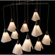 Mobius 10 Light 39.2 inch Dark Smoke Mobile Pendant Ceiling Light, Standard