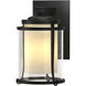Meridian 1 Light 6.30 inch Outdoor Wall Light
