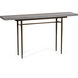 Wick 60 X 14 inch White Console Table in Maple Grey