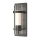 Torch 1 Light 5 inch Dark Smoke ADA Sconce Wall Light