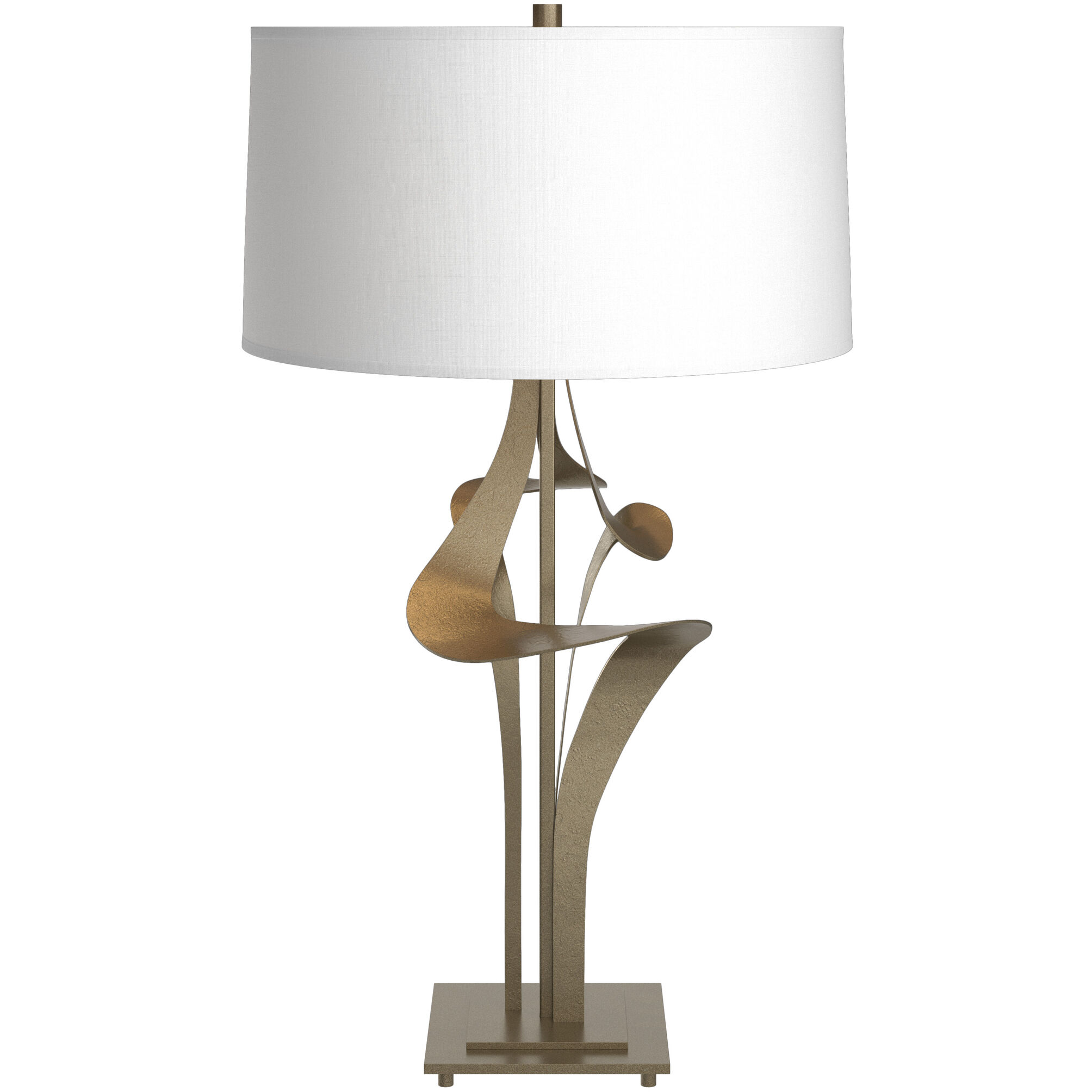 Antasia 27.4 inch 100 watt Soft Gold Table Lamp Portable Light in Natural Anna