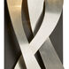 Tress LED 9.5 inch Black and Vintage Platinum ADA Sconce Wall Light, Small - Open Box