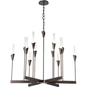 Lilium 12 Light 38.3 inch White Chandelier Ceiling Light