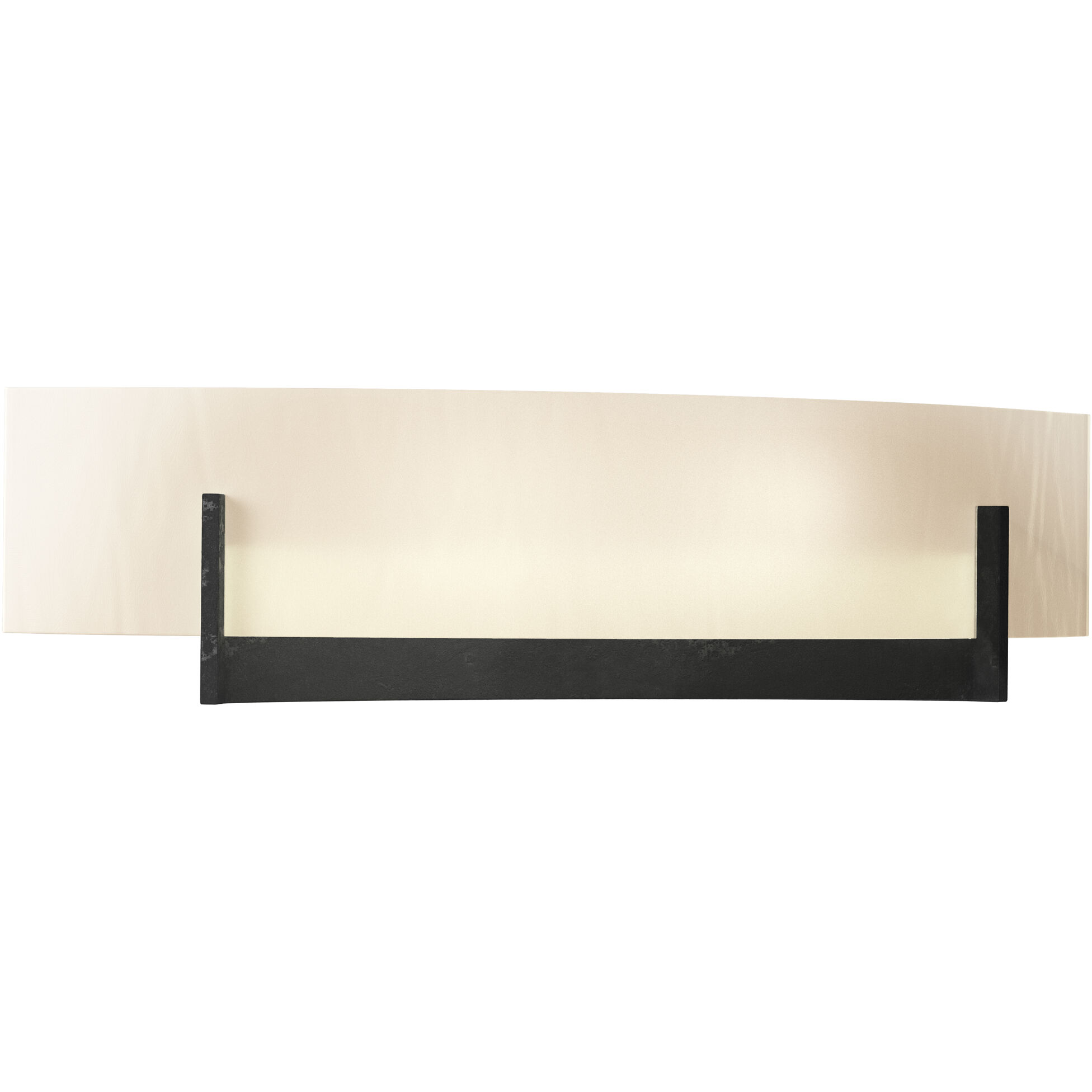 Axis 2 Light 17.3 inch Black ADA Sconce Wall Light in White Art