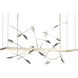 Autumn LED 53.4 inch Sterling Pendant Ceiling Light, Short