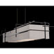 Etch 4 Light 54 inch Bronze Pendant Ceiling Light in Natural Anna