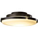 Metra LED 24.3 inch Dark Smoke Flush Mount Ceiling Light