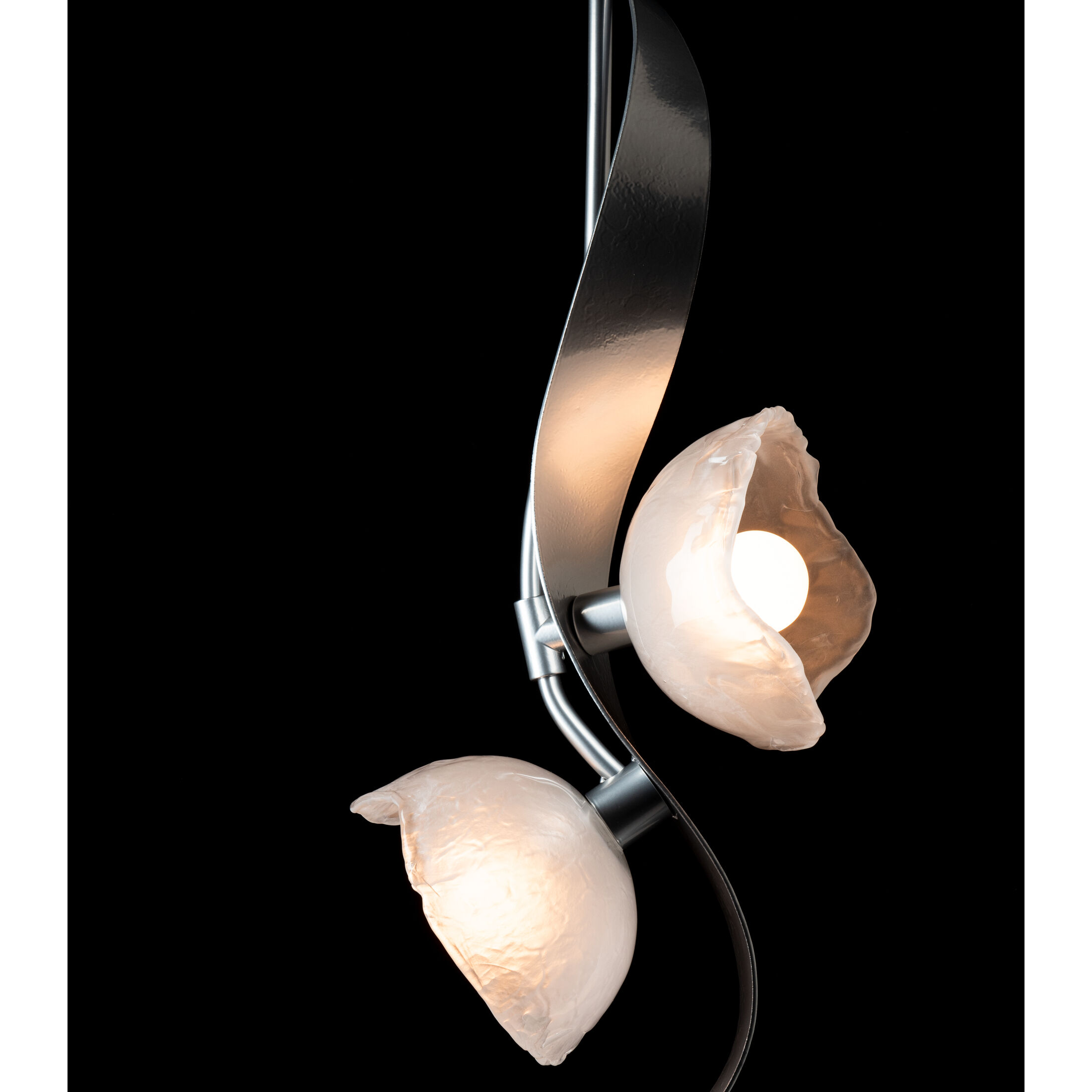Mika 2 Light 9.7 inch Sterling Pendant Ceiling Light