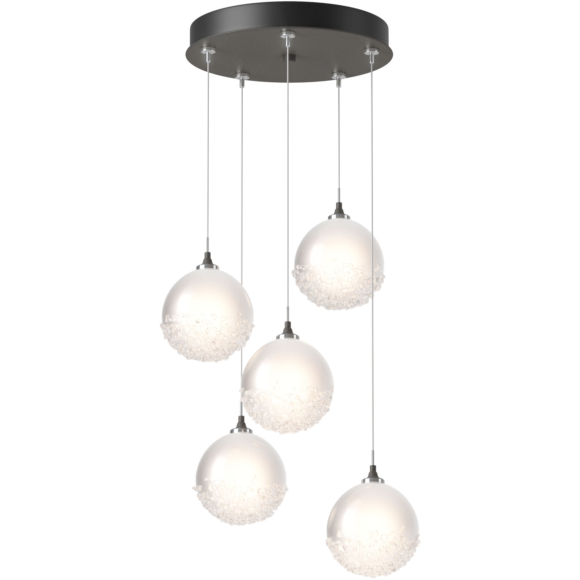 Fritz 5 Light 15.4 inch Natural Iron Pendant Ceiling Light