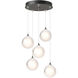 Fritz 5 Light 15.4 inch Natural Iron Pendant Ceiling Light