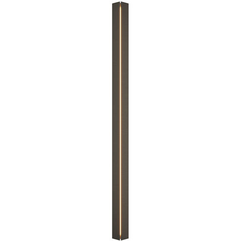 Gallery LED 4.3 inch Vintage Platinum ADA Sconce Wall Light, Large