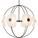 Astra 6 Light 31.7 inch Bronze Pendant Ceiling Light, Small