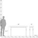 Senza 60 X 14 inch Dark Smoke Console Table in Maple Espresso, Wood Top
