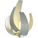 Corona 1 Light 6.2 inch Vintage Platinum Sconce Wall Light