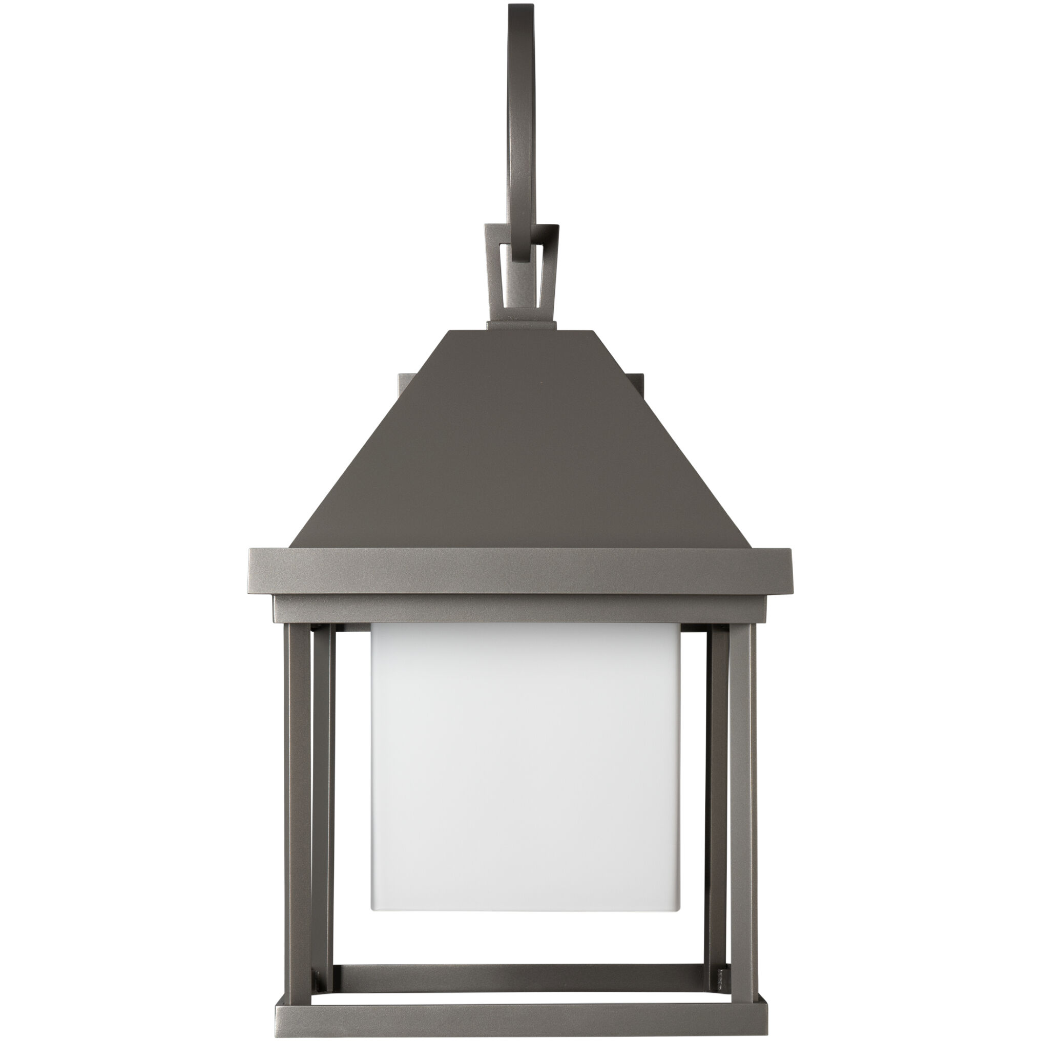 Dorset 1 Light 22.7 inch Coastal Burnished Steel Outdoor Sconce in Opal, Medium