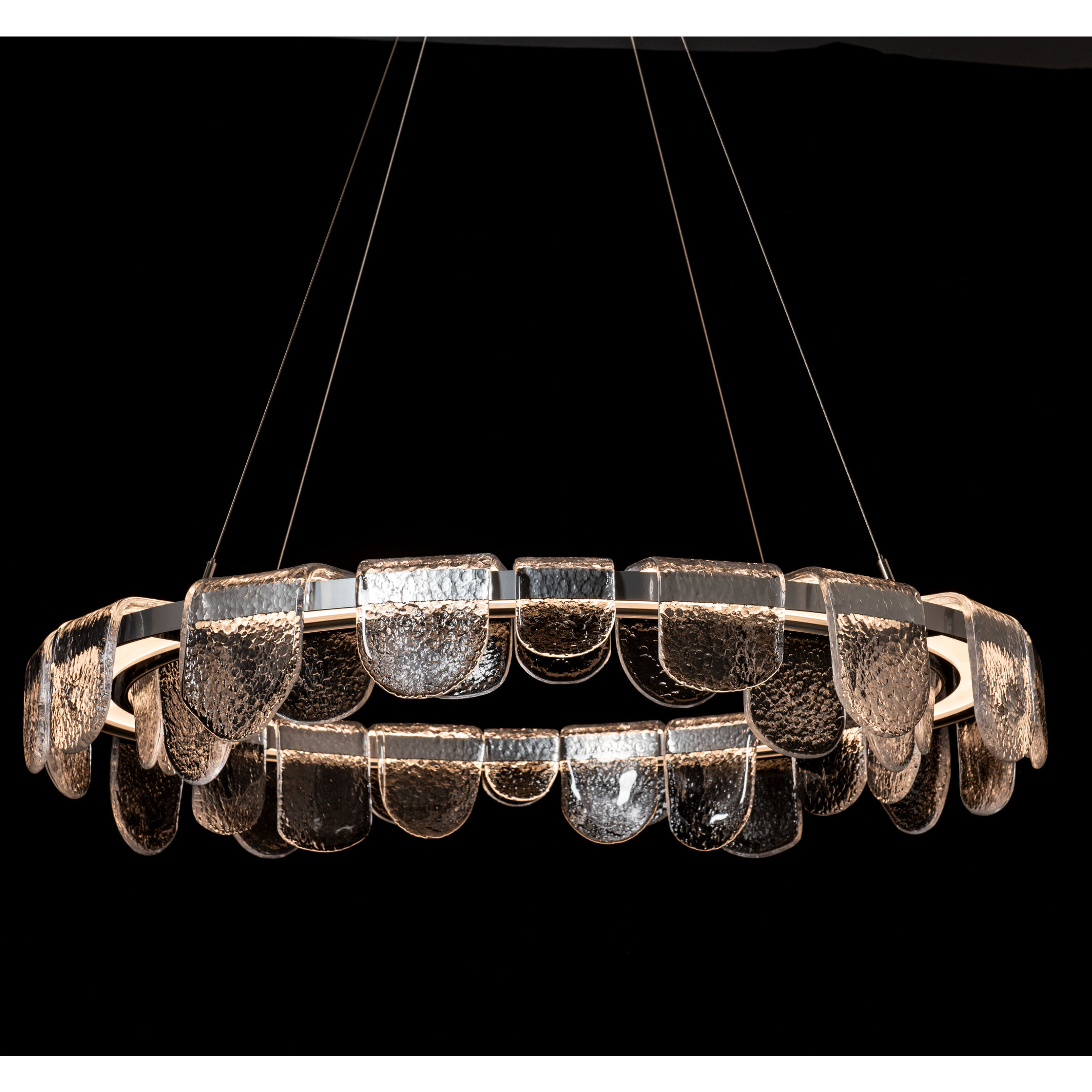Riverbed LED 39.6 inch Sterling Pendant Ceiling Light