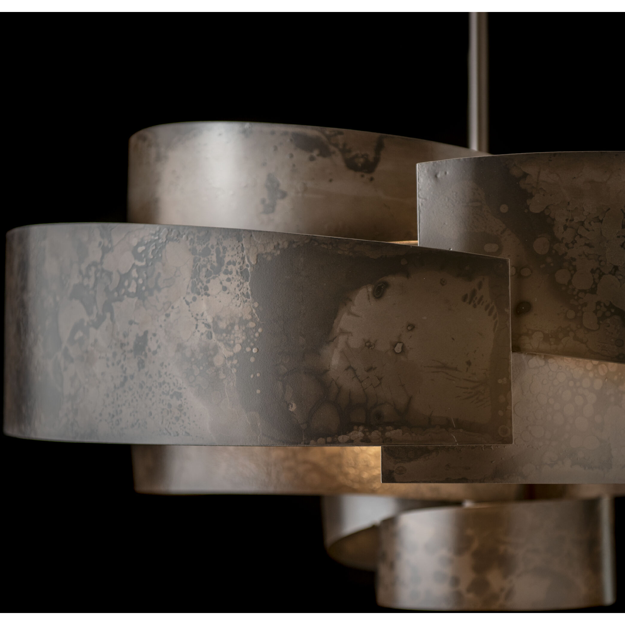 Zen 6 Light 34.1 inch Dark Smoke Pendant Ceiling Light