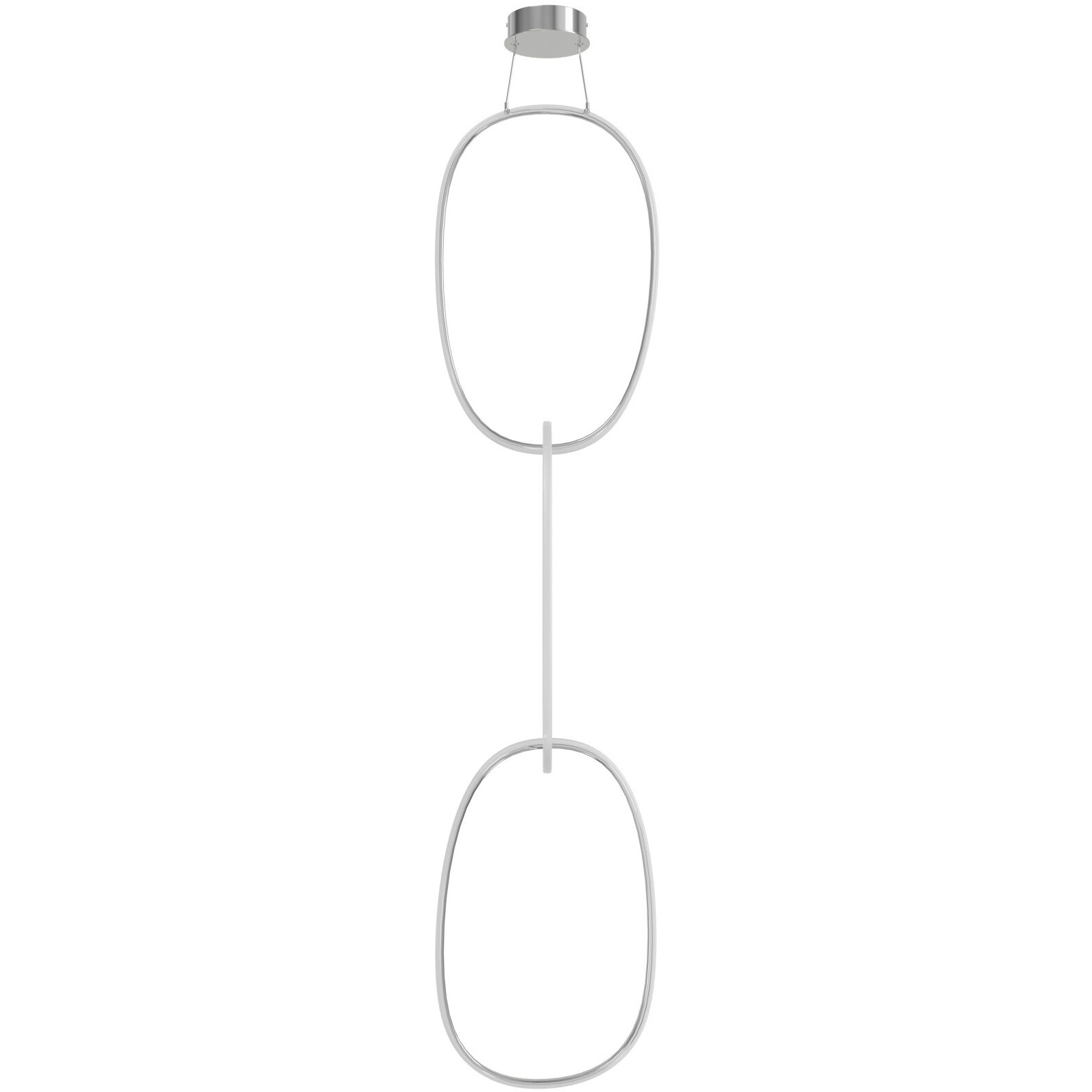 Circa LED 26 inch Chrome Pendant Ceiling Light