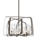 Arc 8 Light 34.4 inch Bronze Dining Pendant Ceiling Light