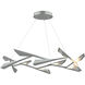 Quill LED 45.3 inch Vintage Platinum Pendant Ceiling Light in Vintage Platinum and Vintage Platinum, Large