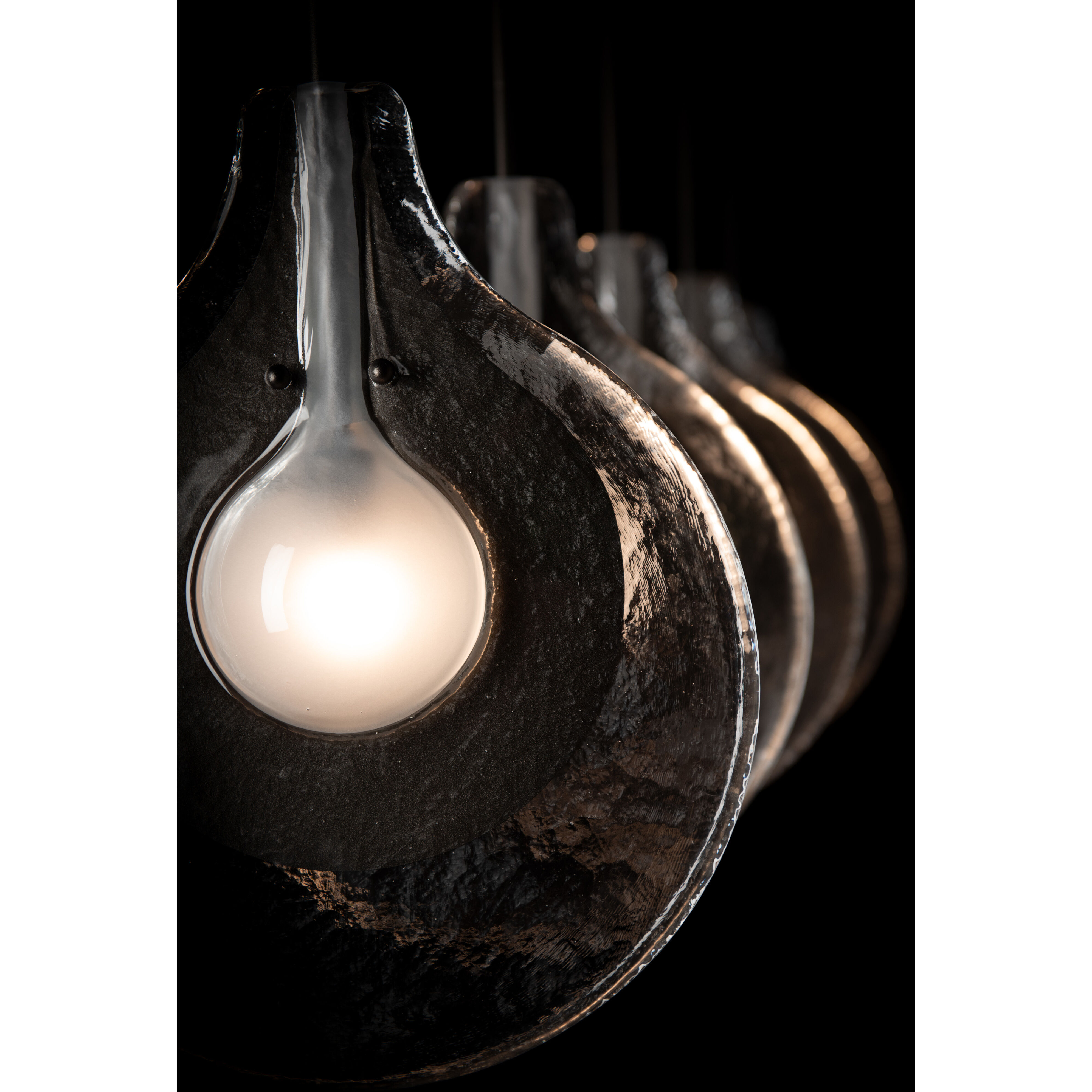 Art & Alchemy Veneto 5 Light 53.4 inch Sterling Linear Pendant Ceiling Light