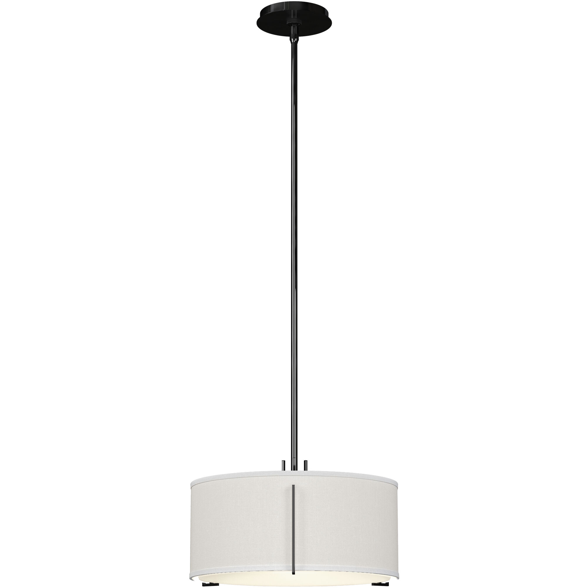 Exos 3 Light 16.1 inch Ink Pendant Ceiling Light in Natural Anna
