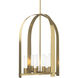 Triomphe 8 Light 26 inch Modern Brass Pendant Ceiling Light