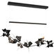 Belladonna LED 50.3 inch Black and Ink Pendant Ceiling Light