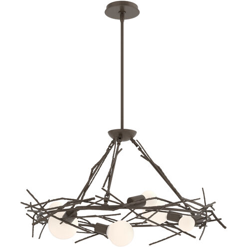 Brindille 6 Light 37.3 inch Bronze Circular Pendant Ceiling Light