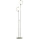 Pluto 68.1 inch 60 watt Sterling Floor Lamp Portable Light in Opal