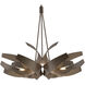 Corona 6 Light 35.1 inch White Dining Pendant Ceiling Light, Large