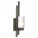 Ondrian 1 Light 4.5 inch Dark Smoke Sconce Wall Light, Left